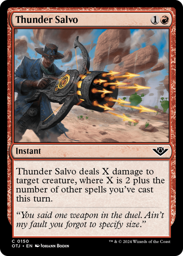 Thunder Salvo [Outlaws of Thunder Junction] Supply