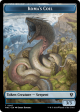 Tentacle    Koma s Coil Double-Sided Token [Murders at Karlov Manor Commander Tokens] Online