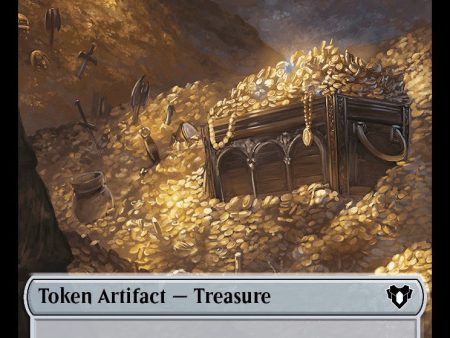 Treasure    Assassin Double-Sided Token [Commander Masters Tokens] Cheap