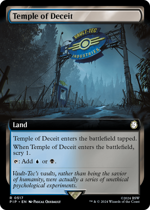 Temple of Deceit (Extended Art) [Fallout] on Sale