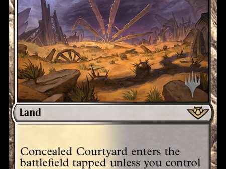 Concealed Courtyard (Promo Pack) [Outlaws of Thunder Junction Promos] Discount