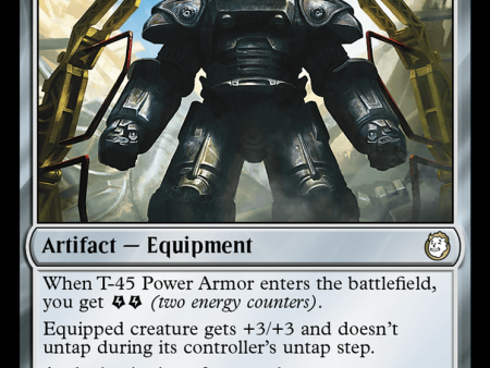 T-45 Power Armor (Surge Foil) [Fallout] For Discount