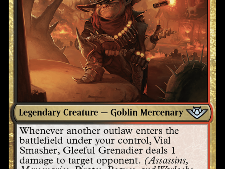 Vial Smasher, Gleeful Grenadier [Outlaws of Thunder Junction] Hot on Sale