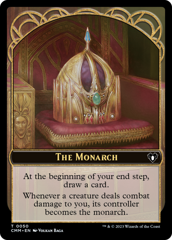 The Monarch    Cat (0005) Double-Sided Token [Commander Masters Tokens] For Cheap