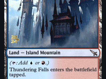 Thundering Falls [Murders at Karlov Manor Prerelease Promos] For Discount