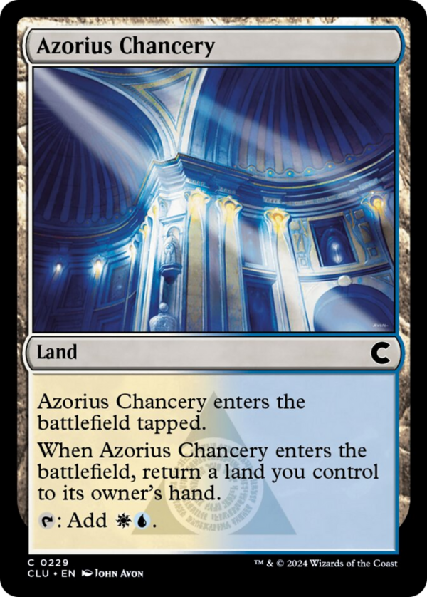 Azorius Chancery [Ravnica: Clue Edition] Hot on Sale