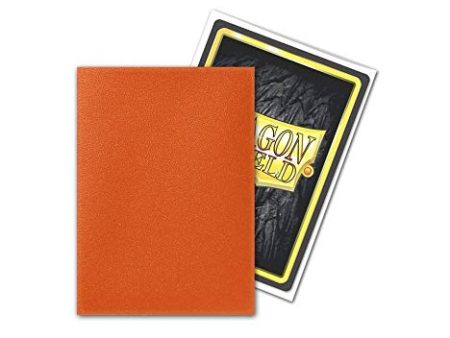 Dragon Shield Matte Sleeve - Tangerine  100ct Cheap