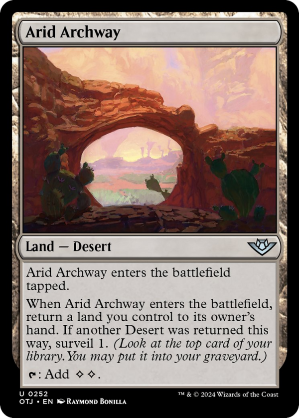 Arid Archway [Outlaws of Thunder Junction] Supply