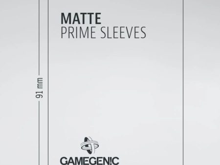 GameGenic - MATTE Prime Sleeves: Black (100) Online Sale