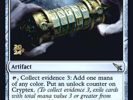 Cryptex [Murders at Karlov Manor Prerelease Promos] Cheap