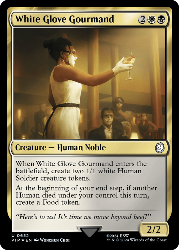 White Glove Gourmand (Surge Foil) [Fallout] Online now