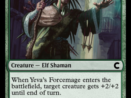 Yeva s Forcemage [Ravnica: Clue Edition] For Sale