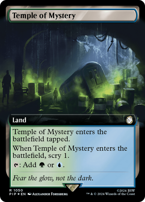 Temple of Mystery (Extended Art) (Surge Foil) [Fallout] Cheap