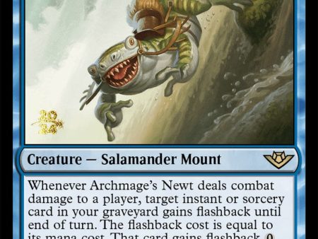 Archmage s Newt [Outlaws of Thunder Junction Prerelease Promos] Supply