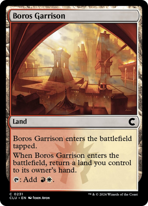 Boros Garrison [Ravnica: Clue Edition] Online Sale