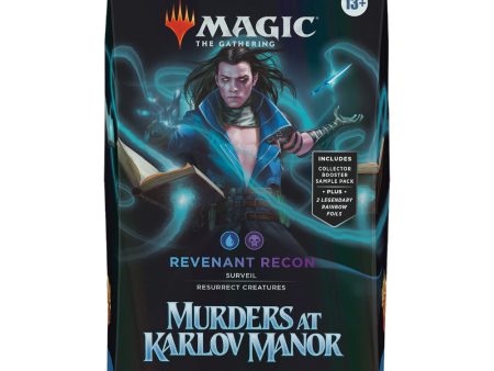 Magic: The Gathering - Murders at Karlov Manor Commander Deck  (REVENANT RECON) Hot on Sale