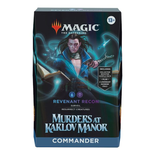 Magic: The Gathering - Murders at Karlov Manor Commander Deck  (REVENANT RECON) Hot on Sale