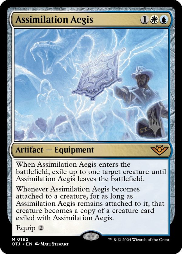 Assimilation Aegis (Promo Pack) [Outlaws of Thunder Junction Promos] Online