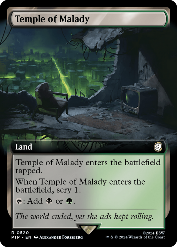 Temple of Malady (Extended Art) [Fallout] Sale