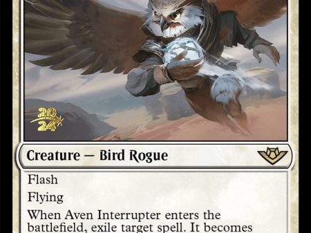 Aven Interrupter [Outlaws of Thunder Junction Prerelease Promos] For Sale