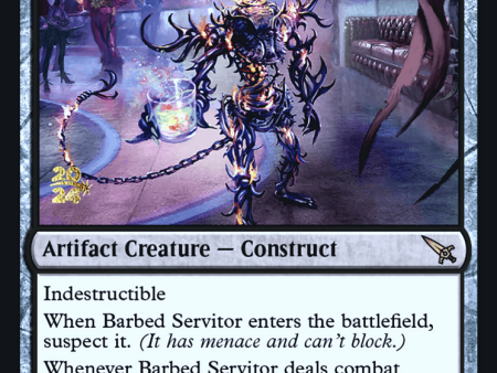 Barbed Servitor [Murders at Karlov Manor Prerelease Promos] Online