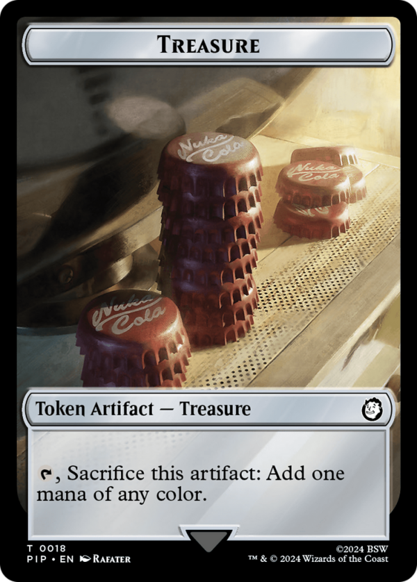 Treasure (0018)    Copy Double-Sided Token [Fallout Tokens] Sale