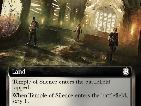 Temple of Silence (Extended Art) (Surge Foil) [Fallout] Online Hot Sale