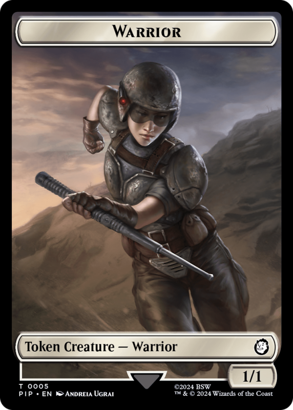 Warrior    Food (0012) Double-Sided Token [Fallout Tokens] Online