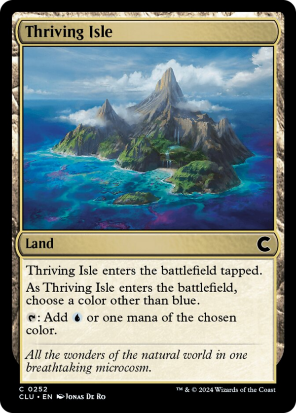 Thriving Isle [Ravnica: Clue Edition] Online Hot Sale