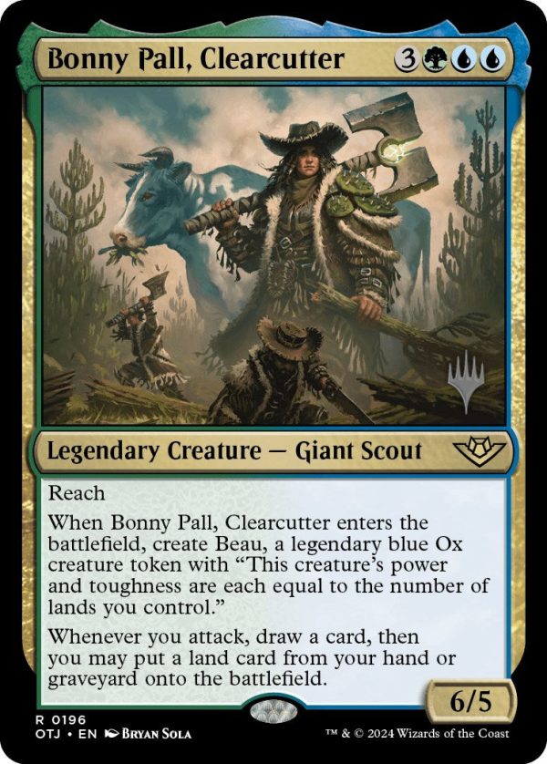 Bonny Pall, Clearcutter (Promo Pack) [Outlaws of Thunder Junction Promos] Sale