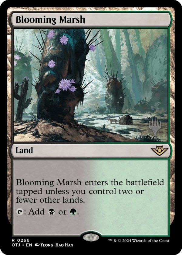 Blooming Marsh (Promo Pack) [Outlaws of Thunder Junction Promos] Online