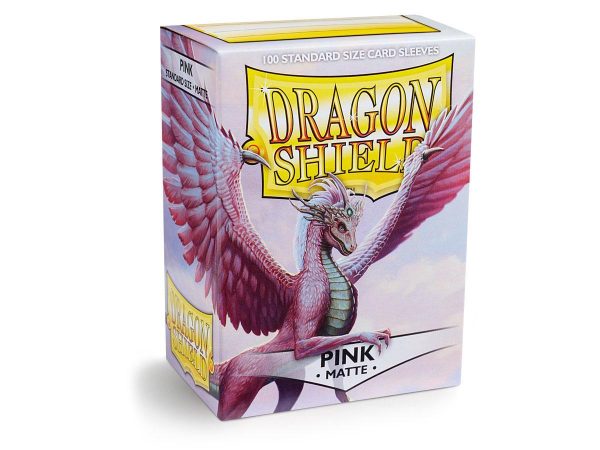 Dragon Shield Matte Sleeve - Pink ‘Christa’ 100ct Online Sale