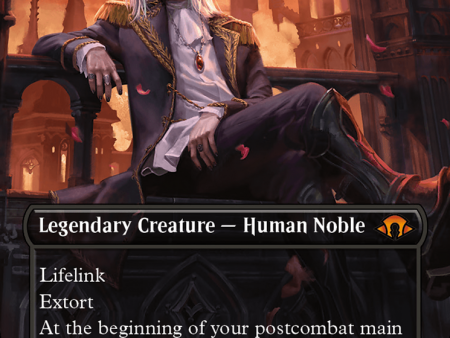 Sorin of House Markov    Sorin, Ravenous Neonate (Borderless) [Modern Horizons 3] Hot on Sale