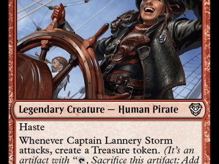 Captain Lannery Storm [Outlaws of Thunder Junction Commander] Cheap