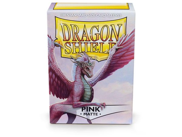 Dragon Shield Matte Sleeve - Pink ‘Christa’ 100ct Online Sale