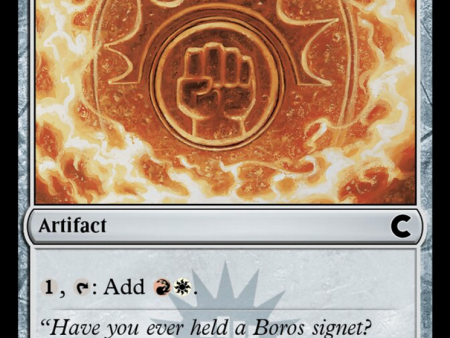 Boros Signet [Ravnica: Clue Edition] Online