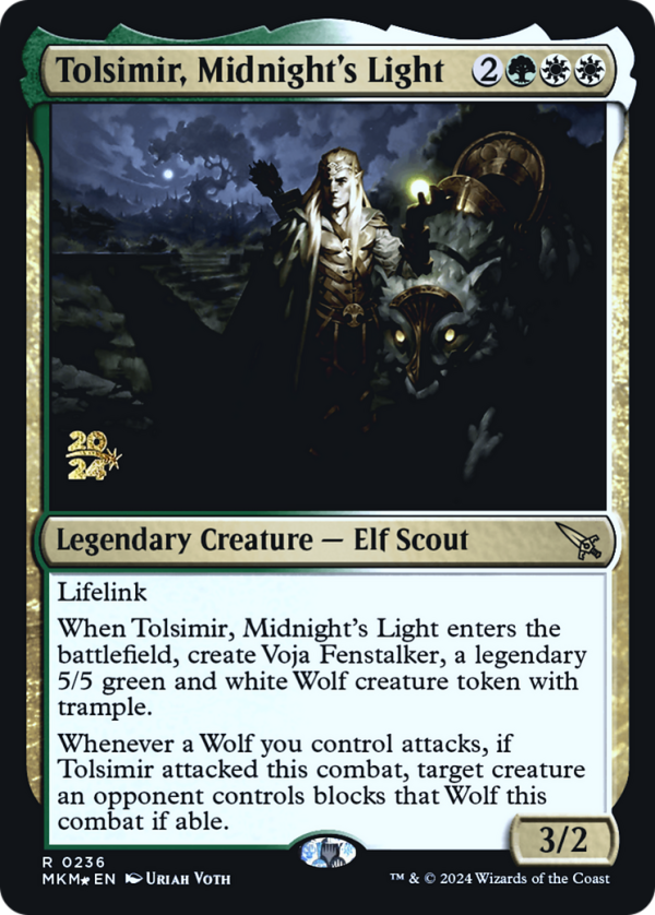 Tolsimir, Midnight s Light [Murders at Karlov Manor Prerelease Promos] Cheap