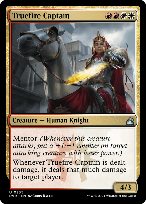 Truefire Captain [Ravnica Remastered] Hot on Sale