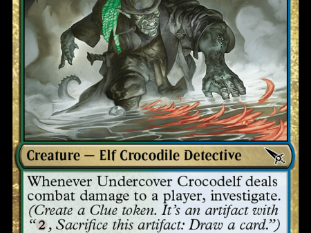 Undercover Crocodelf (Green) [Murders at Karlov Manor] on Sale