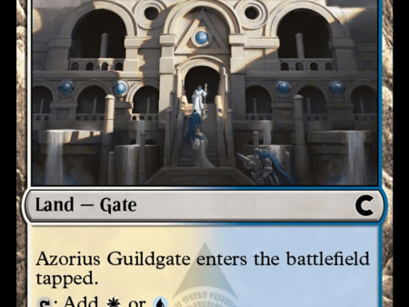 Azorius Guildgate [Ravnica: Clue Edition] For Cheap