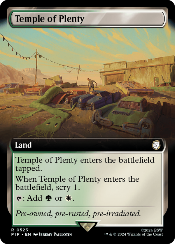 Temple of Plenty (Extended Art) [Fallout] Hot on Sale