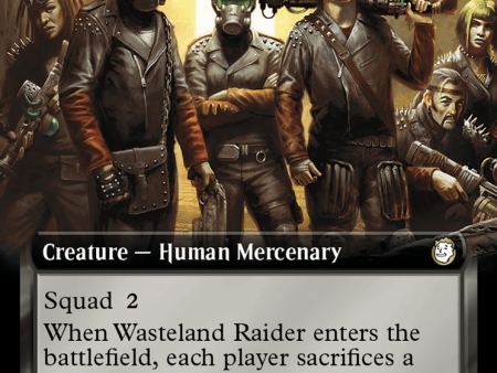 Wasteland Raider (Extended Art) (Surge Foil) [Fallout] Supply