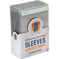 Beckett Shield: Storage Sleeves Standard 50 CT Online Hot Sale