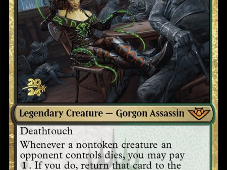 Vraska, the Silencer [Outlaws of Thunder Junction Prerelease Promos] Supply