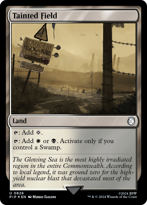 Tainted Field (Surge Foil) [Fallout] For Cheap