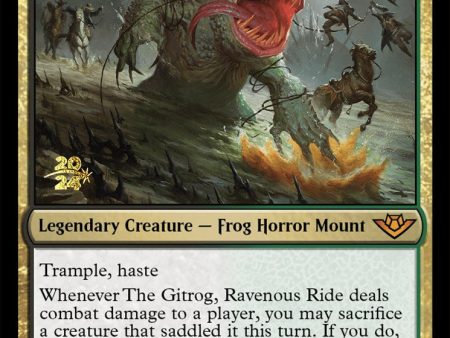 The Gitrog, Ravenous Ride [Outlaws of Thunder Junction Prerelease Promos] Supply