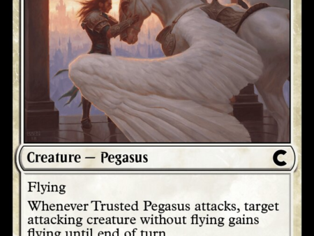 Trusted Pegasus [Ravnica: Clue Edition] Online Sale