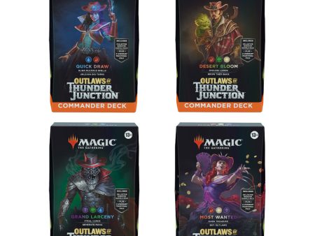 MTG Outlaws of Thunder Junction - Commander Deck Bundle Online Hot Sale