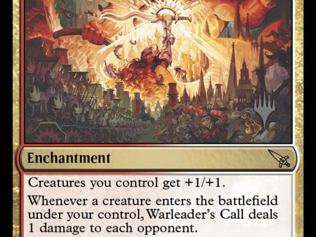 Warleader s Call (Promo Pack) [Murders at Karlov Manor Promos] on Sale