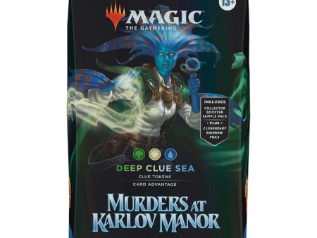 Magic: The Gathering - Murders at Karlov Manor Commander Deck  (DEEP CLUE SEA) Online now